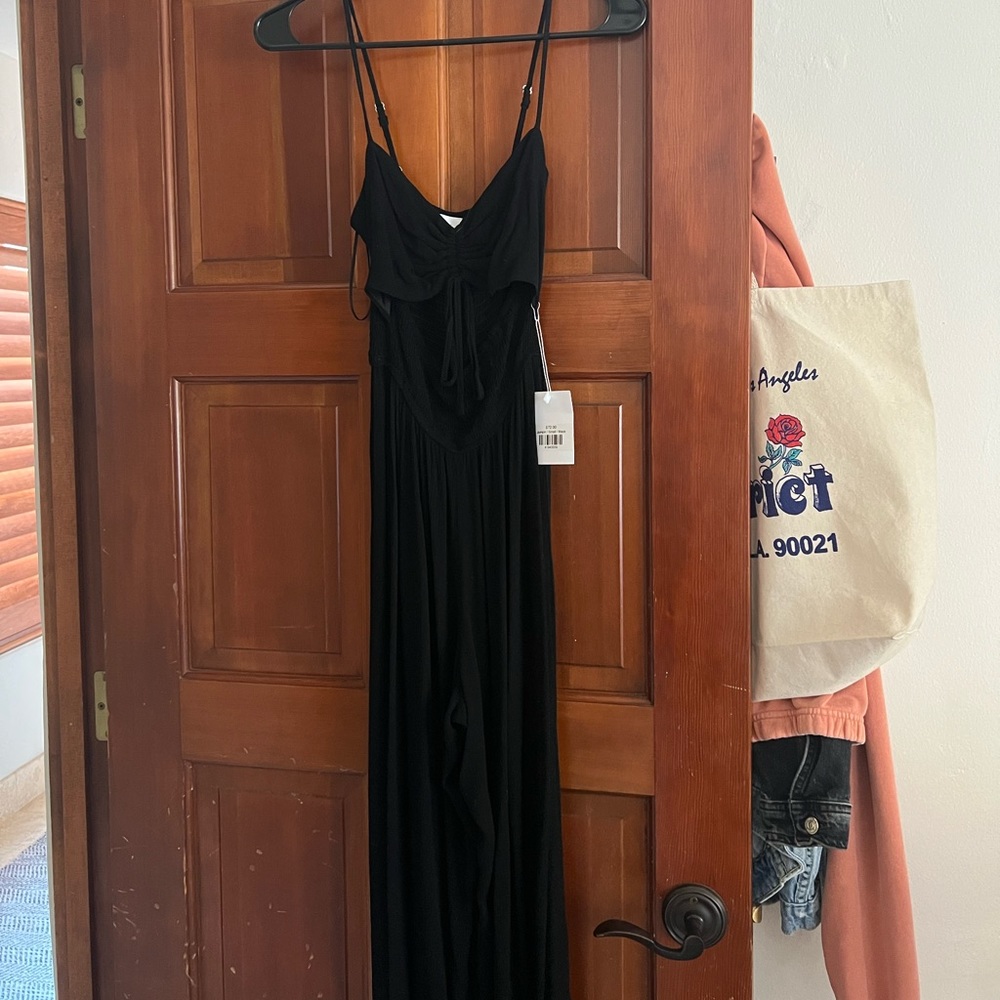 BLACK CUT OUT ROMPER